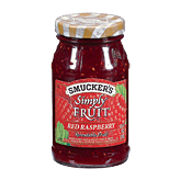 Smucker's Spreadable Fruit Simply Fruit Red Raspberry Full-Size Picture